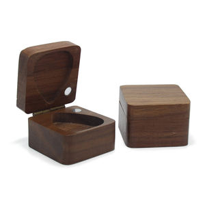 ترويج معدن غيتار يختار حالة صندوق خشبي ريشة ملحقات تخزين هدايا بيع بالجملة مخصص الجوز الغيتار الخشب اختيار مربع - Product Image 1