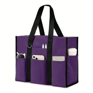 Bolso Tote para Portátil para Mujer, Bolso Tote para Trabajo, Bolso para Maestra, Bolso para Enfermera con Portavasos Grande, Bolso Profesional para Computadora - Product Image 3
