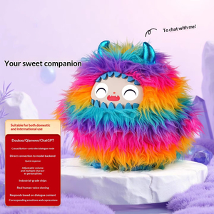 Juguete de Peluche Musical Inteligente con IA, Muñeco Interactivo y Relajante, Unisex, Combinable con Todo, Colgante para Mochila, 26 cm - Product Image 1