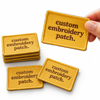 Patch brodé personnalisé, logo 3D, thermocollant ou à coudre, en tissu non tissé, pour vêtements, chapeaux, sacs, fabricant OEM ODM, vente en gros