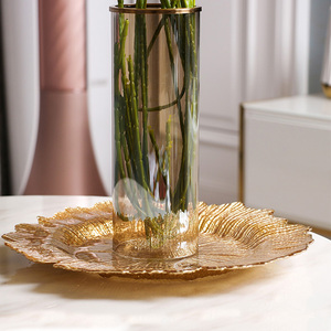 Assiettes de chargeur en plastique de luxe, vente en gros, décoration de mariage, assiette à dîner, chargement - Product Image 6