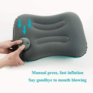 Outdoor Travel Press Type Automatic Inflatable <b>Pillow</b> Camping Folding Portable Waist Press Type Inflatable <b>Pillow</b> - Product Image 3