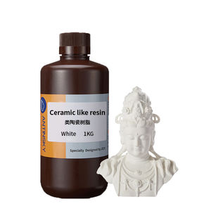 Résine Photopolymère Antinsky Effet Céramique 290°C Résistante à la Chaleur pour Imprimante 3D DLP LCD 405nm 1kg – Livraison Gratuite UE - Product Image 1
