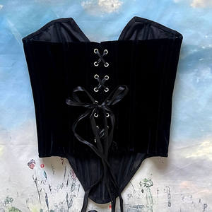 YUEXI Faja Moldeadora de Cintura Alta con Encaje Transpirable, Malla de Jersey, Diseño Calado en la Espalda y Varillas de Acero - Product Image 4