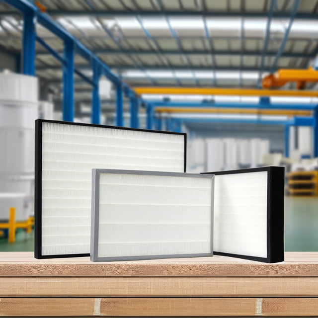 20x20x1 MERV 13 Pleated Air Filter with High Efficiency H13 New Condition Panel Filter Manufacturing Plant HVAC