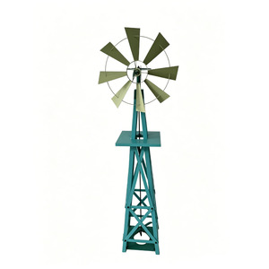 Heavy Duty Metal Wind Mill <strong>Weather</strong> <strong>Vane</strong> for Garden Decoration - Product Image 2