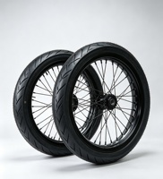 Kit de pneus de roue Supermoto 1.6x17 2.15x17 70/90-17 90/80-17 pour vélo électrique Sur-Ron LBX Talaria MX3 MX4 X3 sur route
