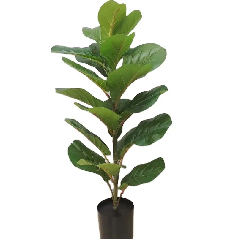 Wholesale Indoor Home Office Decorative 60Cm Artificial Bonsai Trees Greenery Artificial Bonsai Tree Fiddle-Leaf Fig Plants With