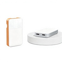 Chargeur de bureau ultra-fin GaN 65W avec double port Type-C PD 3.0 QC2.0 SCP OTP, prises pliables, 30W pour téléphone et ordinateur portable