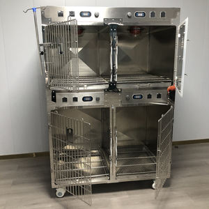 Gabbia per animali in acciaio inossidabile clinica veterinaria per animali da ospedale gabbia per animali da compagnia - Product Image 5