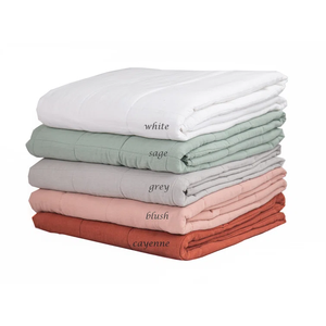 Offre Spéciale stonewashed français lin lin couette matelassé couverture couverture enfants adultes tapis de jeu couverture toute la saison - Product Image 6