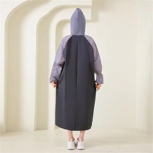 Impermeable para Exteriores, Poncho Grueso para Adultos, Impermeable Largo con Capucha para Hombres y Mujeres, Chaqueta Impermeable para Viajes, Campamentos, Pesca - Product Image 6