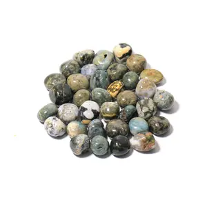 Hot Sales Natural Ocean Jasper Rock Healing Stones Crystal Tumbled For Fengshui Decoration