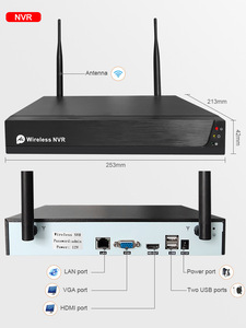 CCTV <span class=keywords><strong>Wifi</strong></span> Cámara <span class=keywords><strong>Seguridad</strong></span> para el hogar HD 1080P 4CH Sistema <span class=keywords><strong>de</strong></span> cámara <span class=keywords><strong>de</strong></span> <span class=keywords><strong>seguridad</strong></span> inalámbrica H.265 + Tuya Smart Life App Plug and play - Product Image 5