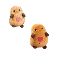 Juguete de Peluche de Patata Novedoso, Muñeco de Peluche de Patata de Dibujos Animados, Muñecos de Peluche de Vegetales, Patrón Personalizado, Regalos Promocionales Corporativos