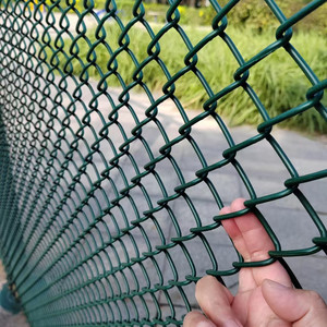 Cyclone dây PVC sân tennis Chuỗi Đen liên kết PVC-tráng lưới đúc Philippine hàng rào sạch dây lưới/chuỗi 3D mô hình - Product Image 5