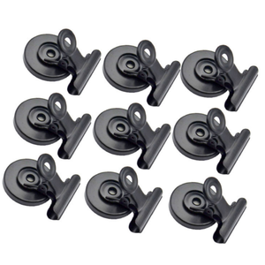 Grand stock d'aimants permanents en fer benté à clip magnétique pour le stockage de documents de bureau, l'entrepôt et le réfrigérateur - Product Image 3