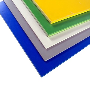 0.8mm 1.5mm PS hông Nhà Máy Giá trắng đen màu mịn và kết cấu cao tác động Polystyrene tấm nhựa - Product Image 2