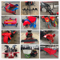 Tracteur de marche 2WD 2/3 tondeuse rotative à disque avec moteur 120cm largeur de coupe haute productivité pour pelouse utilisation agricole