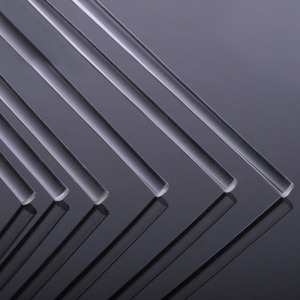 Tongkat akrilik silinder bening transparan, tongkat akrilik Pin Lucite PMMA Plexiglass plastik cor bulat warna bundar