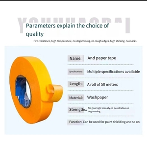 Papier spécial <span class=keywords><strong>de</strong></span> séparation <span class=keywords><strong>de</strong></span> couleur <span class=keywords><strong>de</strong></span> mur extérieur <span class=keywords><strong>de</strong></span> vente chaude papier <span class=keywords><strong>de</strong></span> masquage <span class=keywords><strong>de</strong></span> peinture <span class=keywords><strong>de</strong></span> protection <span class=keywords><strong>de</strong></span> bord <span class=keywords><strong>de</strong></span> barrière <span class=keywords><strong>de</strong></span> bord propre - Product Image 6