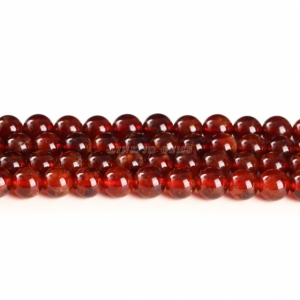 Hạt đá Garnet đỏ tự nhiên tròn, mặt cắt, kích thước 2-10mm, bán buôn JD GEMS, lý tưởng để làm đồ trang sức tự chế - Product Image 3