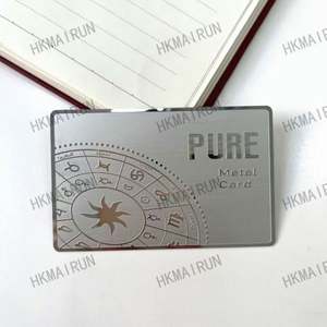 New Product Promotional Luxury Metal Gift Card - Product Image 2