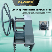 El bağlama vinci ağır büyük el wheelanti-korozyon ve proofproofmarine Large Large halat CapacityManual fren vinç