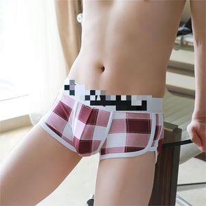 Ropa Interior de Algodón de Alta Calidad para Hombre, Calzoncillos Boxer Clásicos a Rayas, Cómodos - Product Image 2