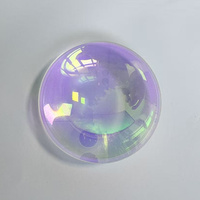 Industrial Plano Convex Optical Lens 45mm Diameter 2mm Edge Thickness for Optical Surveying Measuring Instrument Parts