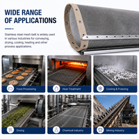 Jaring Layar Getar 65Mn Hooked Vibrating Screen Mesh Kawat Berkerut Tahan Tarik Tinggi untuk Penyaringan Penghancuran Batu Tambang dan Quarry