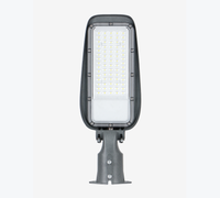 Lampe de voirie extérieure à LED CHZ Public Square 200W IP65 étanche en alliage d'aluminium alimentée par batterie avec détecteur de mouvement