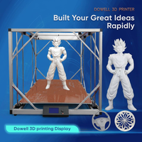 Imprimante 3D grand format intelligente AI DF12, machine d'impression 3D industrielle FDM, taille de construction 1200 mm