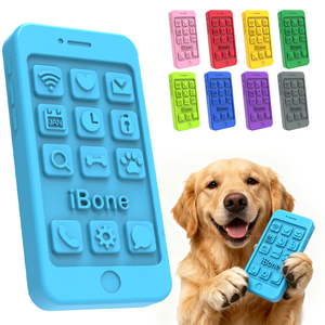 KINYU Premium Dayanıklı Naylon Köpek Çiğneme Oyuncakları-Toksik Olmayan Çevre Dostu Gerçekçi Cep Telefonu Özel Toptan 66g Düz Desen - Product Image 1