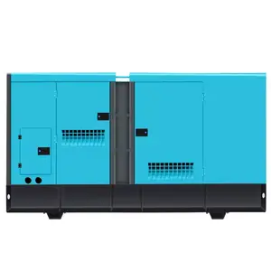 50HZ China yuchai brand 45kw silent type diesel generator 56.25kva electric genset for communcations real estate use