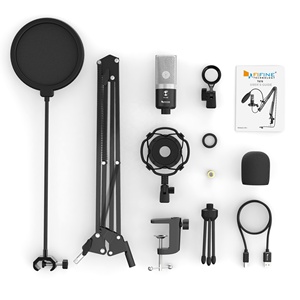 <span class=keywords><strong>Fifine</strong></span> ขาตั้งไมโครโฟนคอนเดนเซอร์ <span class=keywords><strong>USB</strong></span> สำหรับสตูดิโอ - Product Image 6