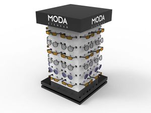 Kính râm hiển thị đứng vuông Acrylic kính mặt trời hiển thị Kệ 4 mặt sàn đứng kệ cho cửa hàng bán lẻ và siêu thị - Product Image 6