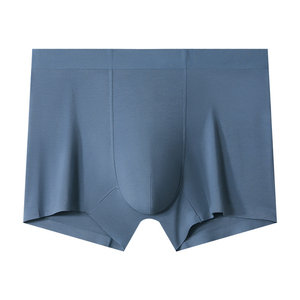Shorts de nuit pour <span class=keywords><strong>homme</strong></span> YIHONG Ff4404 en <span class=keywords><strong>coton</strong></span> modal doux sans couture, sous-vêtements, caleçons, taille plus, caleçons pour <span class=keywords><strong>homme</strong></span> - Product Image 1