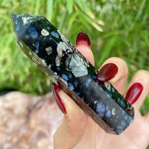 Cuarzo de Fuego Natural Pulido Estilo Bohemio al por Mayor, Piedra de Cristal Que Sera Point para Decoración del Hogar y Regalos Festivos - Product Image 5