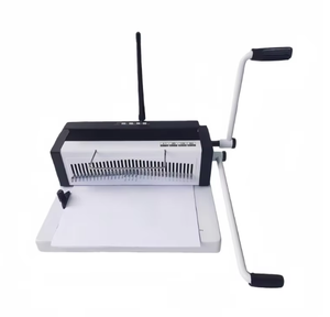 Desktop Paper Processing Device Manual Paper Punching <b>Machine</b> for <b>Binding</b> Coil Binder Paper Puncher and Binder with Coil - Product Image 2