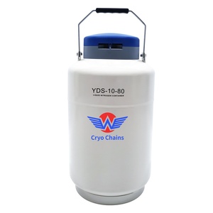 Conteneur LN2 à faible consommation YDS-120-216 121L col large bouteille de gaz d'azote liquide prix vente pour le transport - Product Image 3