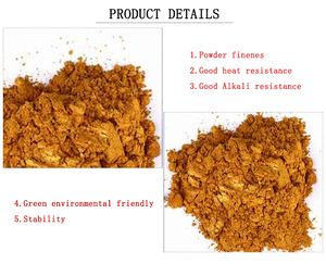 Pigmento inorganico in porcellana <span class=keywords><strong>a</strong></span> bassa temperatura PAMPAS Tj305 per vetro e ceramica, giallo dorato, tipo SN - Product Image 3