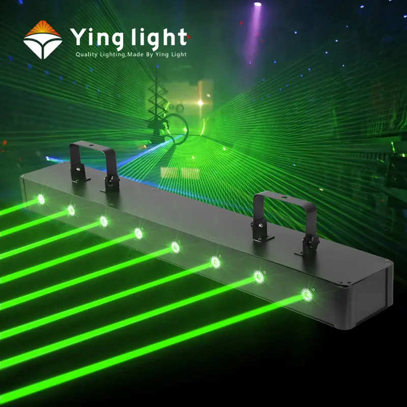 150w 8 Eyes Green Laser Light 500mw Dj Disco Night Club Green Lazer Light Bar