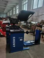 Équilibreuse de roue de camion de haute qualité Machine d'équilibrage de pneu informatisée avec outil d'alignement de roue à prix compétitif