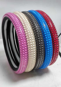 JQ535 Perles de silicone colorées <span class=keywords><strong>Couvre</strong></span> <span class=keywords><strong>volant</strong></span> 15 pouces/38 <span class=keywords><strong>CM</strong></span> <span class=keywords><strong>Couvre</strong></span> <span class=keywords><strong>volant</strong></span> universel - Product Image 6