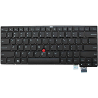 Tastiera Interna di Alta Qualità per Laptop Lenovo ThinkPad T460s T470s con Cornice e Puntatore, Parti di Ricambio per Laptop