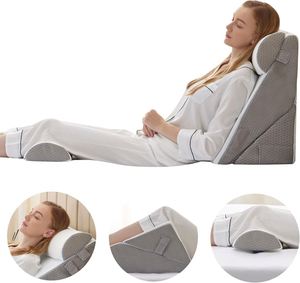 Almohada Ergonómica Multifuncional 2 en 1 de Espuma Viscoelástica para Soporte Lumbar, de Piernas y Espalda, Cojín para Cama y Sofá - Product Image 2