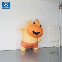 Modèle de mascotte de dessin animé gonflable géant personnalisé pour la publicité en plein air, la décoration d'événements et les sites touristiques