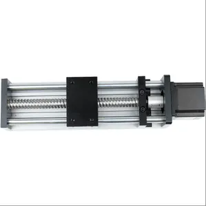 sfu1610 Ball screw slide table module GGP 200mm stroke linear smooth axis with 57x76 stepper motor