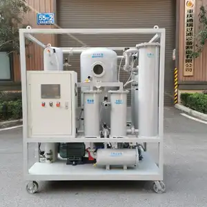 Équipement d'épuration d'huile de transformateur de vide d'étape unique pour enlever l'eau, gaz, impuretés